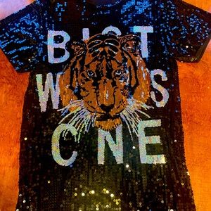 Animal In Me Sequin Shirt Dress Fashion Nova